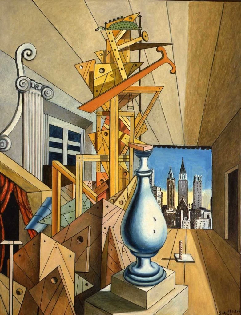 Giorgio De Chirico - 157, Visione Metafisica di New York, 1975, Fondazione Giorgio e Isa de Chirico, Roma